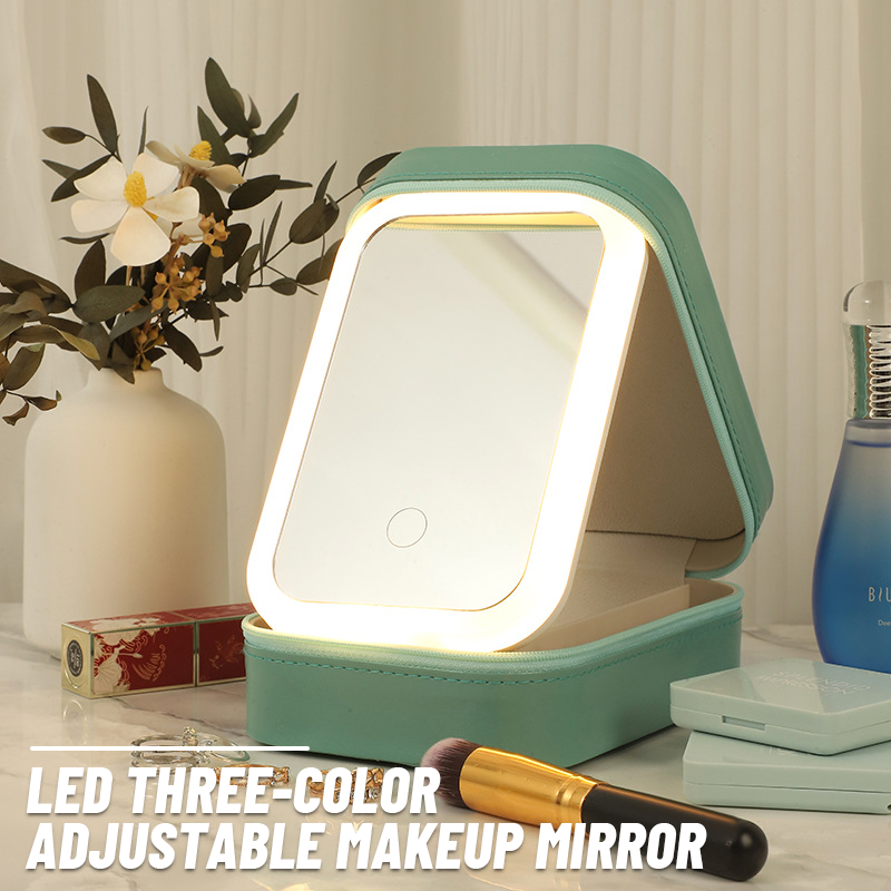 Dreifarbig einstellbarer LED-Makeup-Spiegel💥Kaufen Sie 2 und erhalten Sie kostenlosen Versand💥